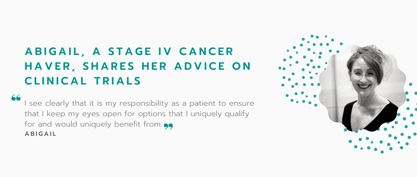 Image: A Stage IV Breast Cancer-Haver gives her Advice on Clinical Trials